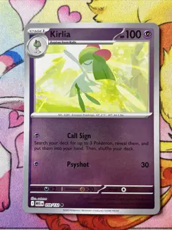 Kirlia 059/132 Common Reverse Holo - Pokemon TCG Mega Evolution - NM - Image 1