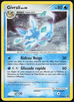 Carte Pokemon Givrali 5/100 HOLO Aube Majestueuse Francais - Image 1
