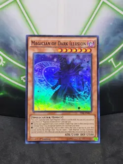 Yugioh Magician of Dark Illusion TDIL-EN017 Super Rare 1st Edition NM - Image 1