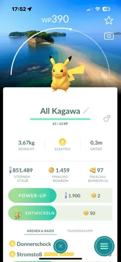 Pokemon Shiny Pikachu Stamp Kagawa Japan Backgrounnd - Image 1