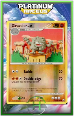Graveler Reverse - Platinum Arceus - 37/99 - Carte Pokemon Anglaise - Image 1