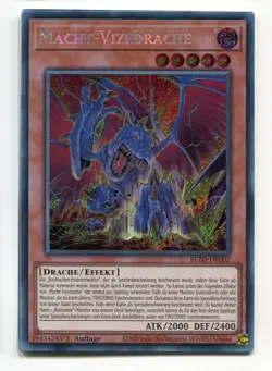 Yu-Gi-Oh! Macht Vizedrache Secret Rare BLZD-DE002 - Image 1