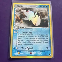 Pokemon Cards TCG: Togetic 11/101 Delta Species Dragon Frontiers Holo Rare 2006 - Image 1