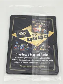 New Disney Lorcana D23 2025 Gold Member Exclusive Gift Iago Foil Promo Card - Image 2