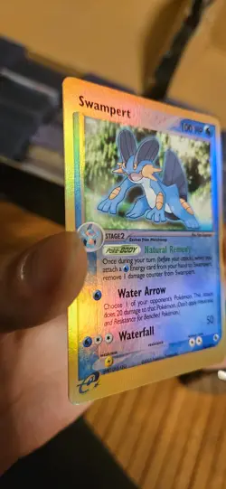 Swampert 23/109 Reverse Holo Rare E Series Ex Ruby & Sapphire Pokemon Card HP - Image 2