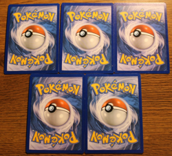 Pikachu (Set of 5) - 2014 Movie Promo - 042/146 Reverse Holo - Pokemon Card - NM - Image 2
