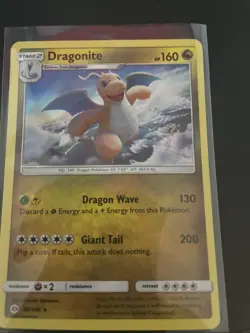 Dragonite 96/149 - Sun & Moon - Cosmos Holo Rare Pokemon Card - Near Mint (NM) - Image 1
