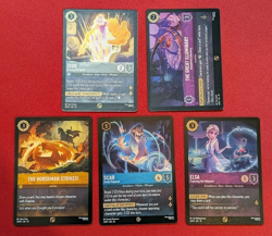 Whispers in the Well Promo Cards Lorcana Zeus Scar Elsa Great Illuminary - Image 1