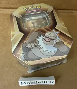 Slaking 2024 Pokemon TCG Triple Whammy Tin: 3 Foil Cards, 3 Booster Packs Sealed - Image 4
