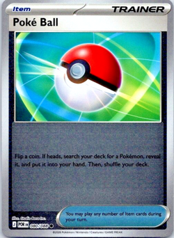 Poke Ball 080/088 Perfect Order Reverse Holo Trainer Pokemon Card NM - Image 1