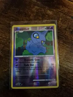 Shuppet 92/127 platinum REVERSE HOLO pokemon card NM - Image 1