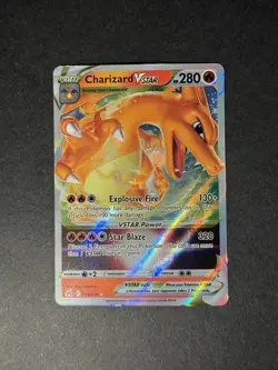 Pokemon TCG Charizard VSTAR Crown Zenith Holo Ultra Rare Card 019/159 - Image 1