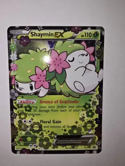 Pokemon TCG Shaymin EX XY148 XY Promo Holo Card 110 HP English - Image 1