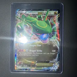 Pokemon Rayquaza EX TCG Card Roaring Skies Ultra Rare 60/108 MP Holo 2015 TCG - Image 2