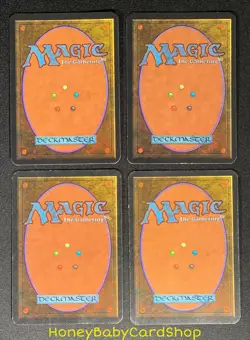 MTG Limited Edition Alpha 1993 Forest (B) x 4 (NMx2, LPx2) Playset LEA 93/94 - Image 3