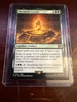 The Earth Crystal Legendary Artifact Green Rare MTG FFIII English 0184 - Image 1