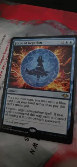 Force of Negation #052 Rare Instant Modern Horizons Blue Magic: The Gathering - Image 1