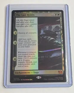 The Last Ronin #154 Teenage Mutant Ninja Turtles Foil Mythic MTG NM/M - Image 1