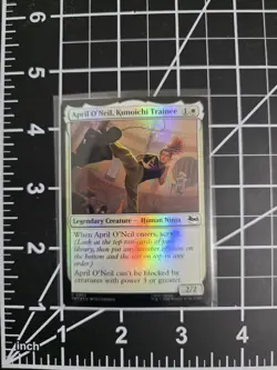 April O'Neil, Kunoichi Trainee ECL 0003 Foil MTG Ninja Turtles NM/M - Image 1