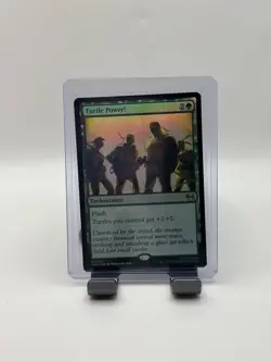 MTG, Turtle Power! FOIL $3 ORDER MIN 135 NM Teenage Mutant Ninja Turtles Foil - Image 1