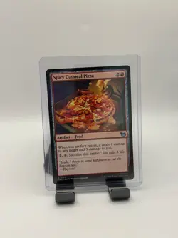 MTG, Spicy Oatmeal Pizza FOIL $3 ORDER MIN 109 Teenage Mutant Ninja Turtles - Image 1