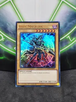 Yugioh Dark Magician MVP1-ENSV3 Ultra Rare NM - Image 1