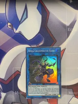 Yugioh Ninja Grandmaster Saizo OP20-EN010 Super Rare - Image 1