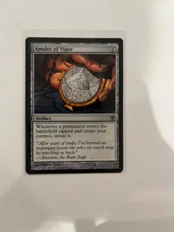 Magic the Gathering MTG Worldwake - AMULET OF VIGOR - Near Mint Rare - Image 1