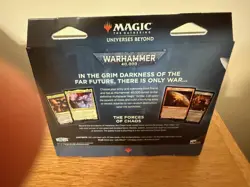 MTG Universes Beyond: Warhammer 40K Commander The Ruinous Powers Deck New in Box - Image 2