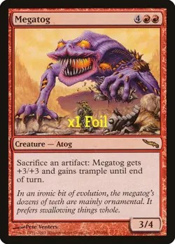 MTG Foil Mirrodin MRD Megatog NM - Image 1