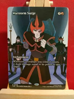 Warstorm Surge (Borderless) - Avatar: Last Airbender: Eternal - NM - MTG - Image 1