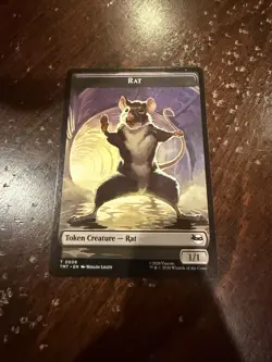 2026 MTG Teenage Mutant Ninja Turtles #T1/T6 Rat Token - Image 1
