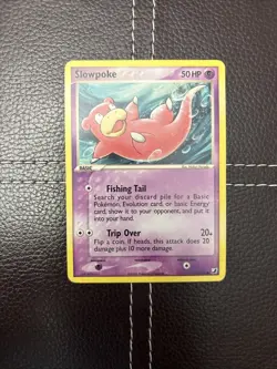 Pokemon TCG - Slowpoke - 72/115 - EX Unseen Forces - MP Common (2005) - Image 1