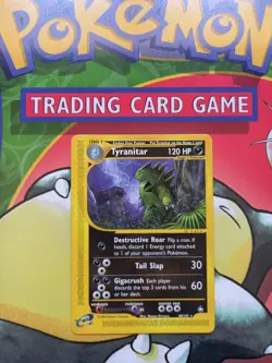 Tyranitar 40/147 Rare Aquapolis Pokemon Card - Image 1
