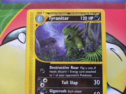 Tyranitar 40/147 Rare Aquapolis Pokemon Card - Image 3