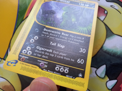 Tyranitar 40/147 Rare Aquapolis Pokemon Card - Image 5