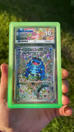 Pokemon Card Seismitoad 109/086 Black Bolt Japanese ACE 10 - Image 4