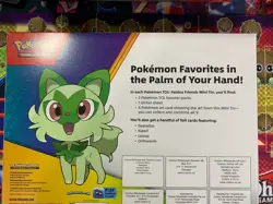 Pokemon Scarlet & Violet Paldea Friends 5 Pack Mini Tins 4 Promos Costco Sealed - Image 3