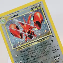 Pokemon TCG - Scizor 10/75 Neo Discovery Holo Rare WOTC - EXC - Image 1