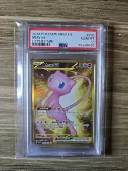 Pokemon 151 Mew exUPromo 205/165 Hyper Rare Ultra Premium PSA 10 Gem Mint. - Image 1