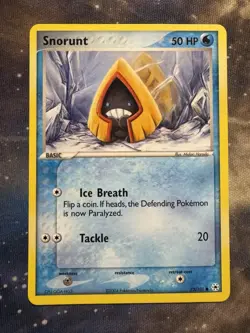 Pokemon TCG Snorunt 73/101 Hidden Legends Regular - Image 1