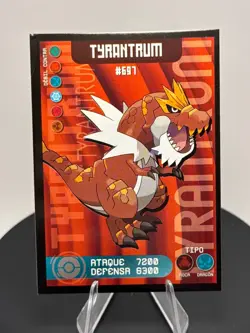 Pokemon Tyrantrum Set of 5 - Tyrantrum #697 Peru/NON-TCG Sticker Set - Image 2