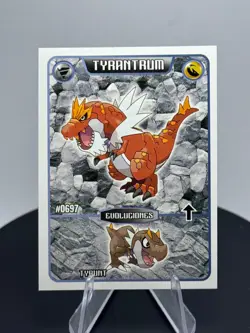 Pokemon Tyrantrum Set of 5 - Tyrantrum #697 Peru/NON-TCG Sticker Set - Image 4