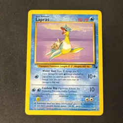 Lapras 25/62 Fossil Regular Pokemon - Image 1