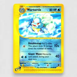 Wartortle 092/165 Expedition Uncommon Pokemon TCG LP+ - Image 1