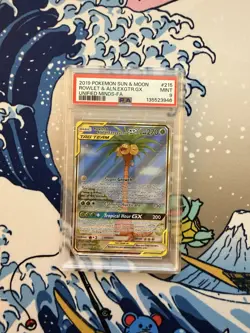Pokemon 2019 Sun & Moon Unified Minds Rowlet Alolan Exeggutor Tag Team #215/236 - Image 1