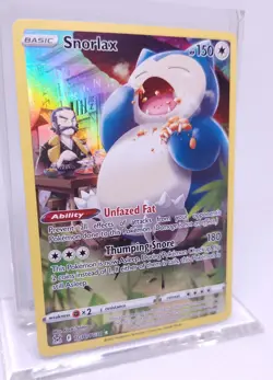Pokemon Snorlax TG10/TG30 Lost Origin Ultra Rare Holo - Image 2