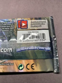Pokemon TCG XY Steam Siege Booster Pack Brand New Sealed Gardevoir Artwork - Image 5