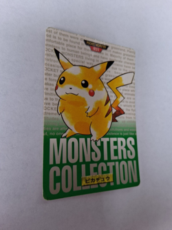 1996 Pokemon Carddass Pikachu Green #025 Vintage - Image 2