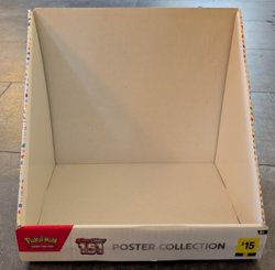 Pokemon Scarlet & Violet 151 Poster Collection Empty Display Box Retail Storage - Image 1